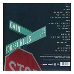 J. Cole 2014 FOREST HILLS DRIVE Vinyl Record